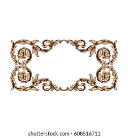 ornament in baroque style