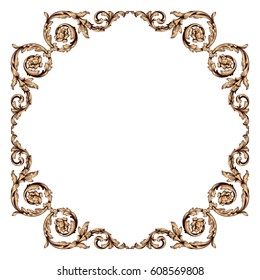Ornament in baroque style