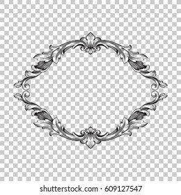 ornament in baroque style
