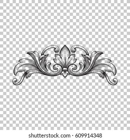 Ornament in baroque style