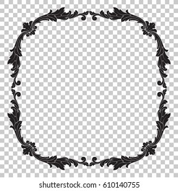Ornament in baroque style