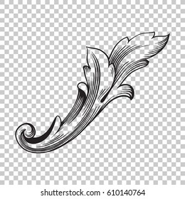 Ornament in baroque style