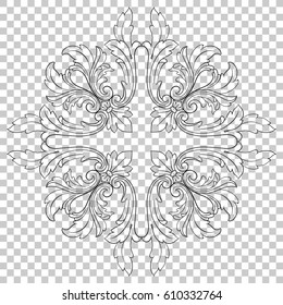 Ornament in baroque style