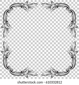 Ornament in baroque style