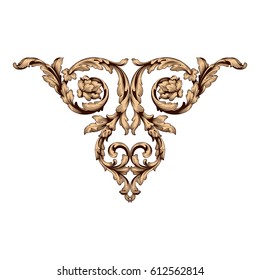 Ornament in baroque style