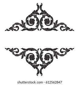 Ornament in baroque style