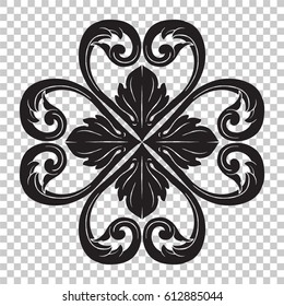 Ornament in baroque style