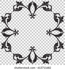 Ornament in baroque style