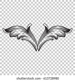 Ornament in baroque style