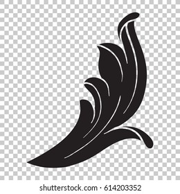 Ornament in baroque style