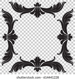 Ornament in baroque style