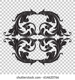 Ornament in baroque style
