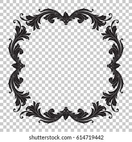 Ornament in baroque style
