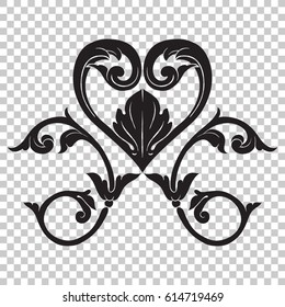 Ornament in baroque style