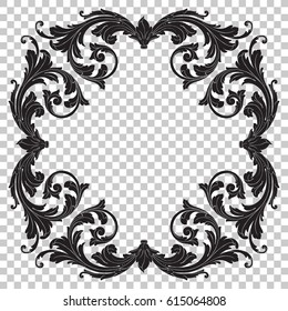 Ornament in baroque style