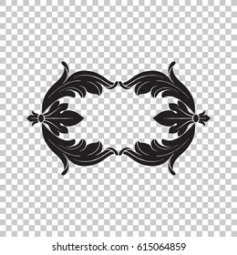 Ornament in baroque style