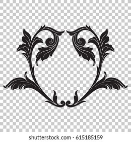 Ornament in baroque style