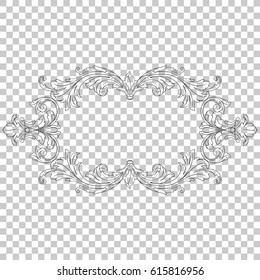 Ornament in baroque style

