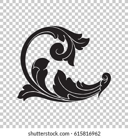 Ornament in baroque style
