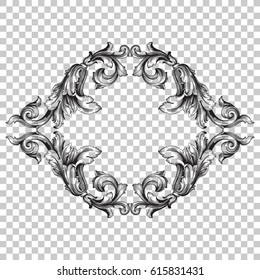 Ornament in baroque style