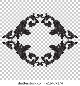 Ornament in baroque style