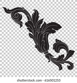 Ornament in baroque style