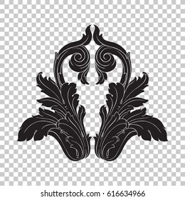 Ornament in baroque style
