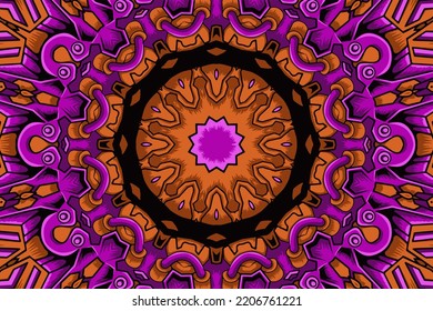 Ornament Beautiful Background Geometric Circle Element