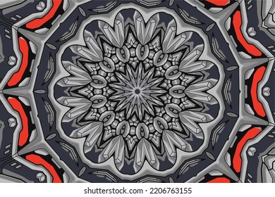 Ornament Beautiful Background Geometric Circle Element