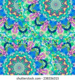 Ornament beautiful card with mandala. Geometric circle element made in vector. Perfect cards for any other kind of design, birthday and other holiday, kaleidoscope,  Watercolor, yoga, india, arabic