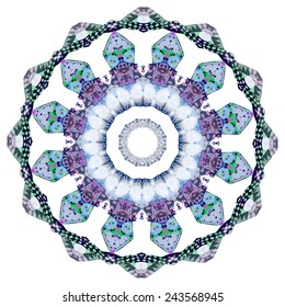 Ornament beautiful card with mandala. Geometric circle element made in vector. Perfect cards for any other kind of design, birthday and other holiday, kaleidoscope,  Watercolor, yoga, india, arabic