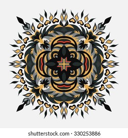 Ornament beautiful pattern with mandala