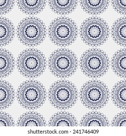 Ornament beautiful pattern with mandala. Geometric circle element made in vector. Perfect cards for any other kind of design, websites, birthday and other holiday. Kaleidoscope,yoga, india, arabic