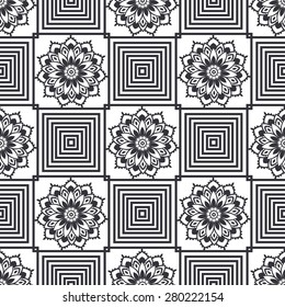 Ornament beautiful pattern with mandala. Geometric circle element made in vector. Perfect cards for any other kind of design, websites, birthday and other holiday. Kaleidoscope,yoga, india, arabic