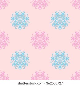 Ornament beautiful pattern with mandala. Geometric circle element made in vector. Perfect cards for any other kind of design, websites, birthday and other holiday. Kaleidoscope,yoga, india, arabic