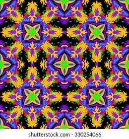 Ornament beautiful seamless pattern with mandala. vector illustration