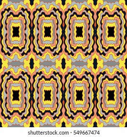Ornament beautiful seamless pattern with mandala. vector illustration