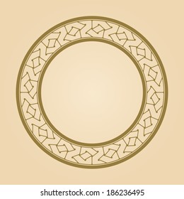 Ornament beige