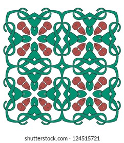 Ornament card, abstract, backgrounds