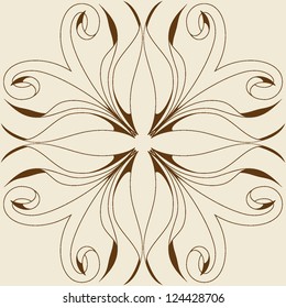 Ornament card, backgrounds