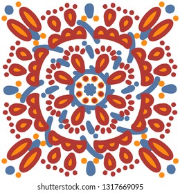 ornament for ceramics. vector illustration