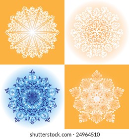 ornament in circle