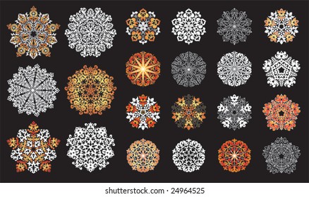 ornament in circle