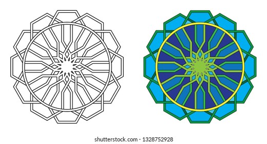 ornament circle simple for your design