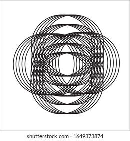 Ornamento con estilo circular