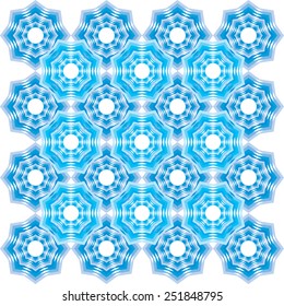ornament from color polygons
