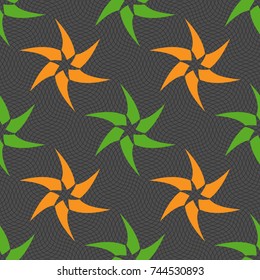 Ornament colorful pattern vector background tile design