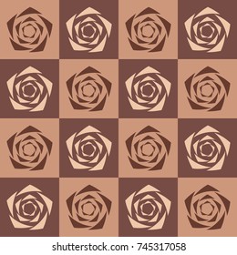 Ornament colorful pattern vector tile background design