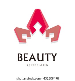 Ornament of colorful star abstract vector and logo design or template geometric business icon of company identity symbol concept