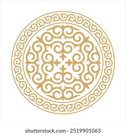 ornamento, ornamento para corte, gravura, vetor, padrão, ornamento quirguiz, decoração